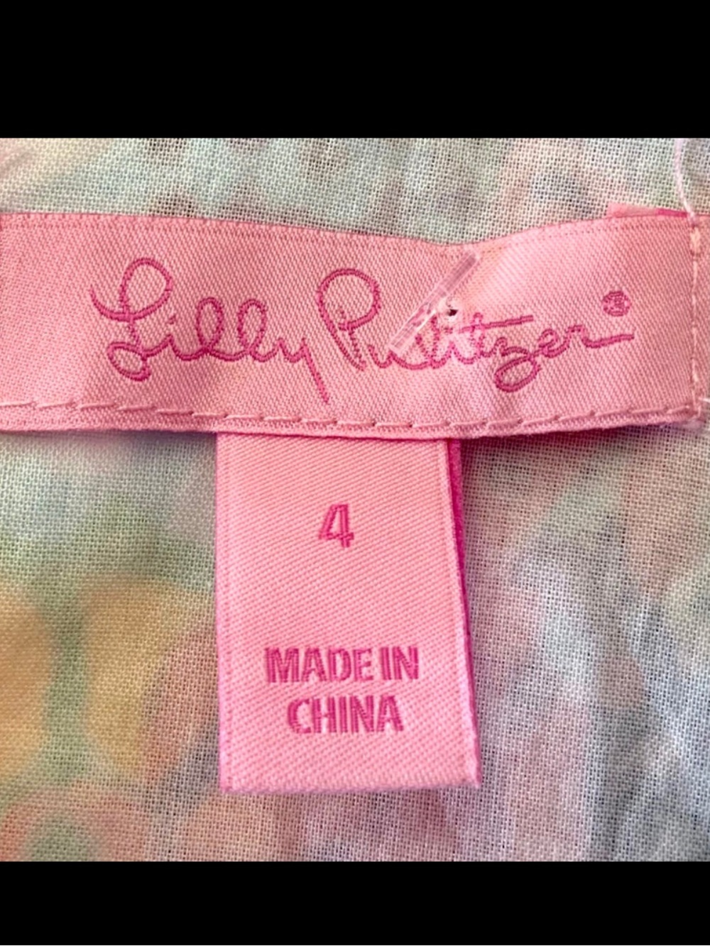 Lilly Pulitzer ember Fishing For Compliments shift dress size 4 - Picture 7 of 8
